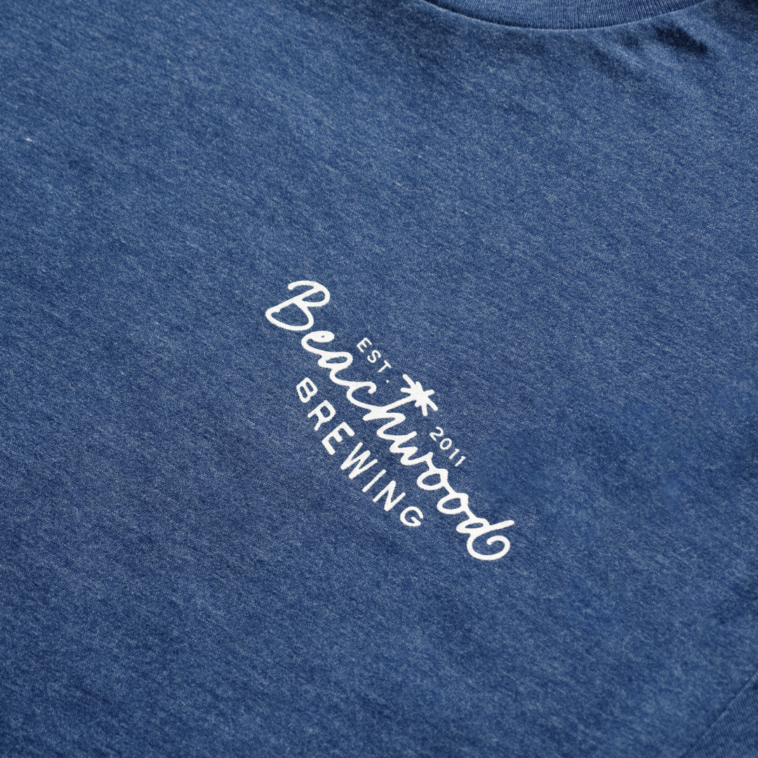 Beachwood Palm T-Shirt - Navy- Unisex