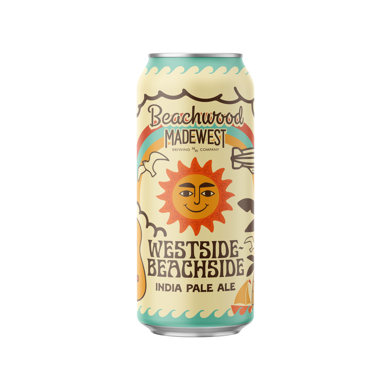 Westside Beachside IPA 1/2 Case - 3 x 4pk 16oz cans