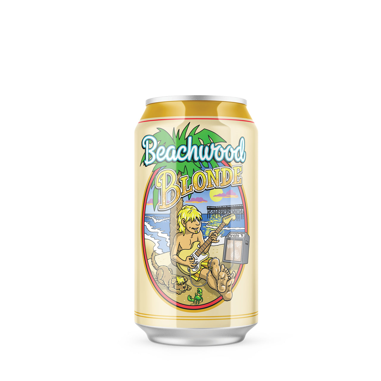 BEACHWOOD BLONDE, BLONDE ALE 1/2 Case - 2 x 6pk 12oz cans
