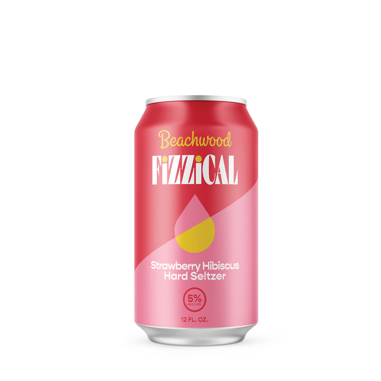 FIZZICAL, HARD SELTZER STRAWBERRY HIBISCUS 1/2 Case - 2 x 6pk 12oz cans