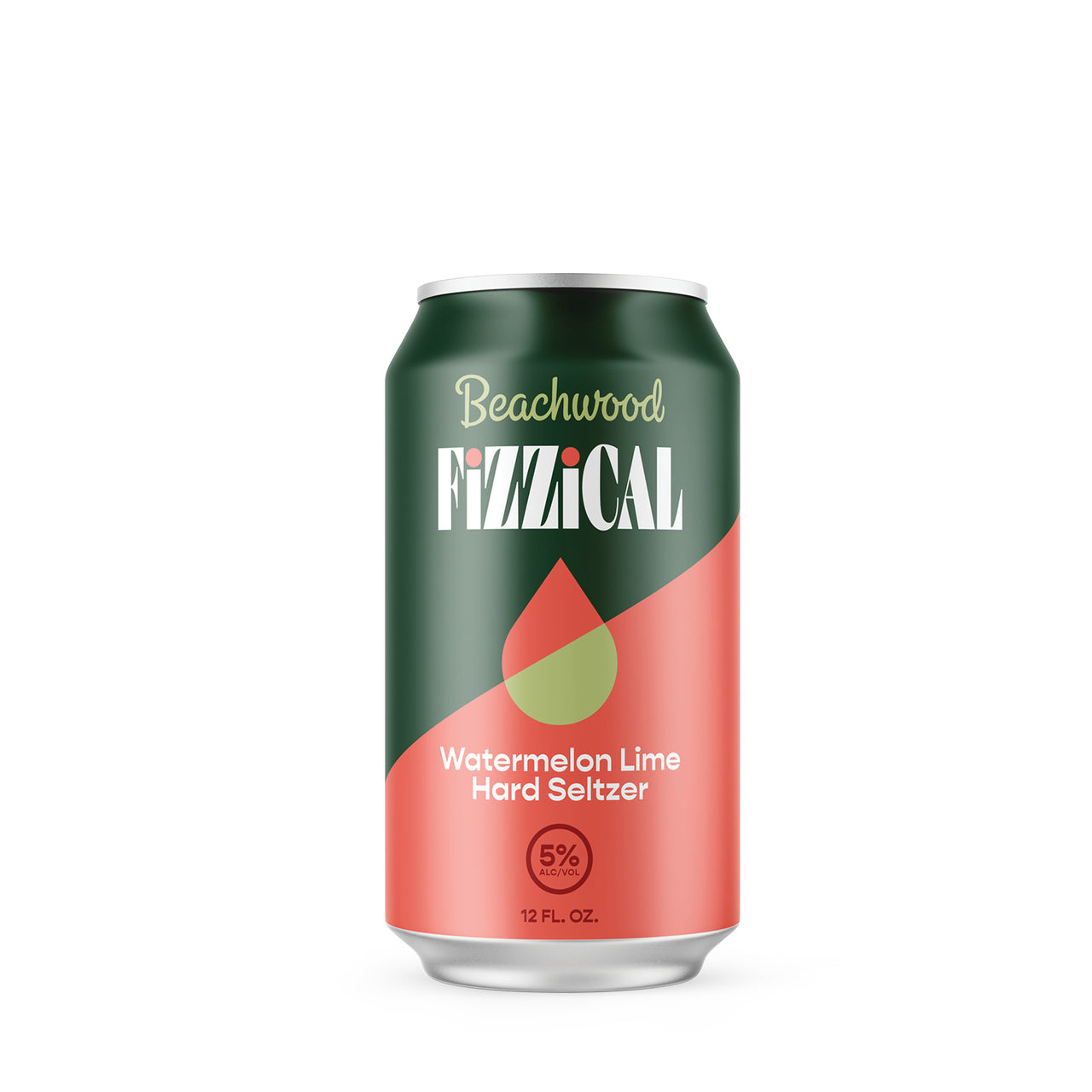 FIZZICAL, HARD SELTZER WATERMELON LIME Case - 4 x 6pk 12oz cans