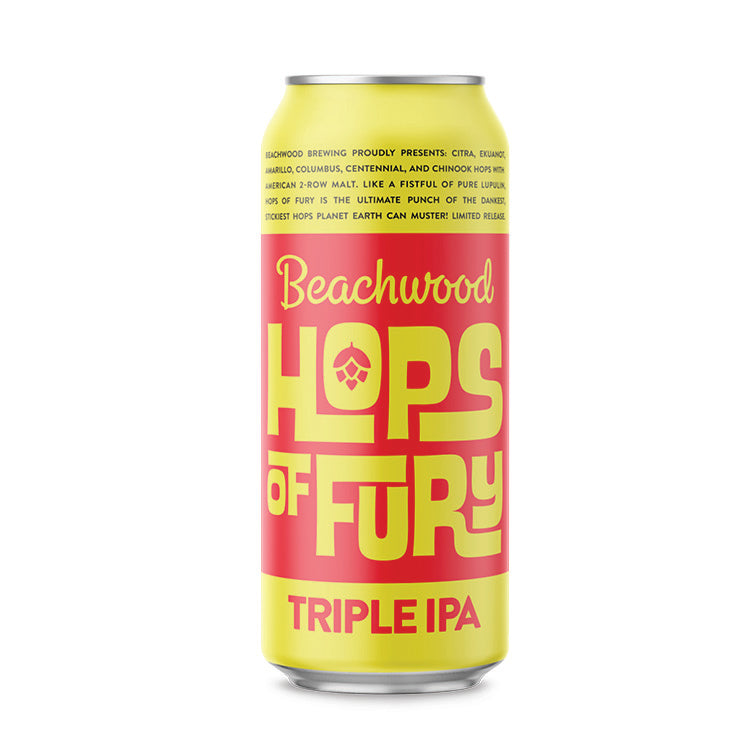 HOPS OF FURY, TIPA 1/2 Case - 3 x 4pk 16oz cans