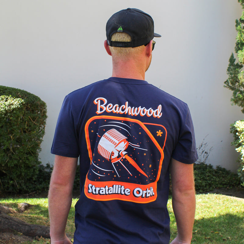 Stratallite Orbit T-Shirt - Navy - Unisex