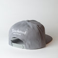 Beachwood "B" Snapback in Silver with White embroidery.