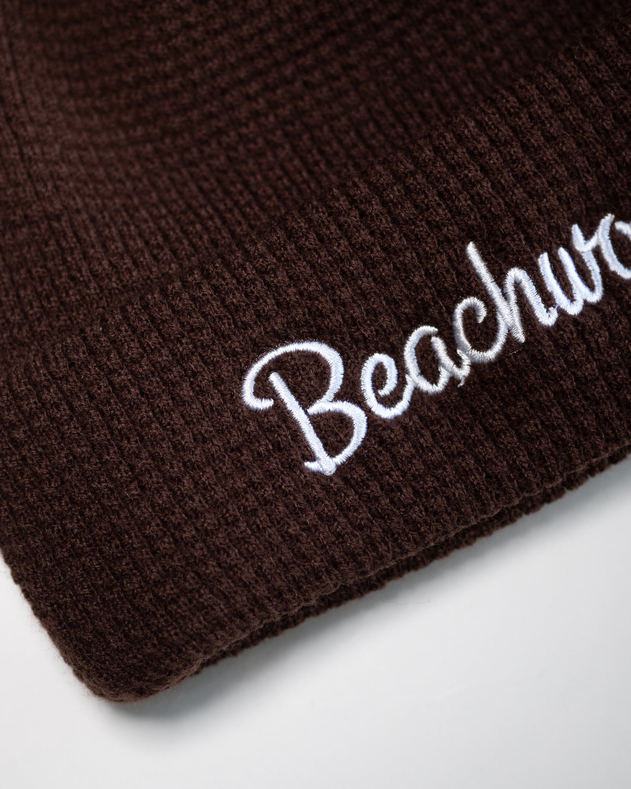 Beachwood Waffle Knit Beanie (Brown)