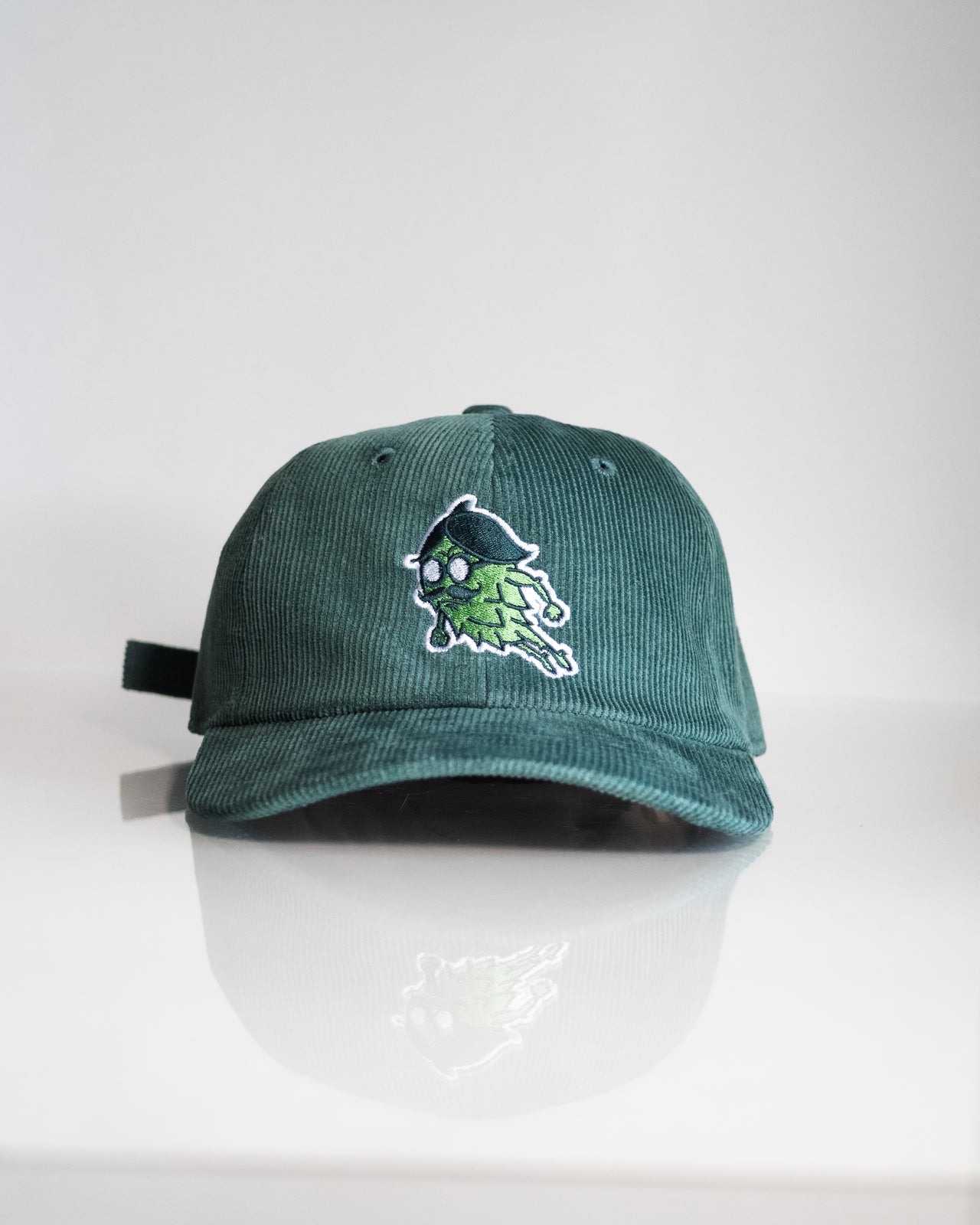 Beachwood Corduroy Dad Hat (Dark Spruce)