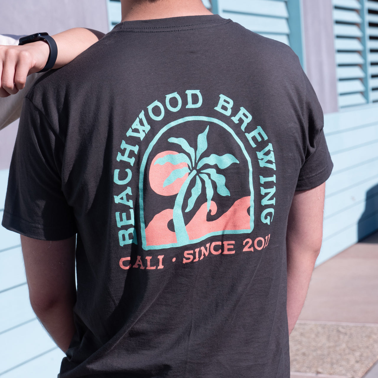 Palm Ocean Vibes - Charcoal - Unisex