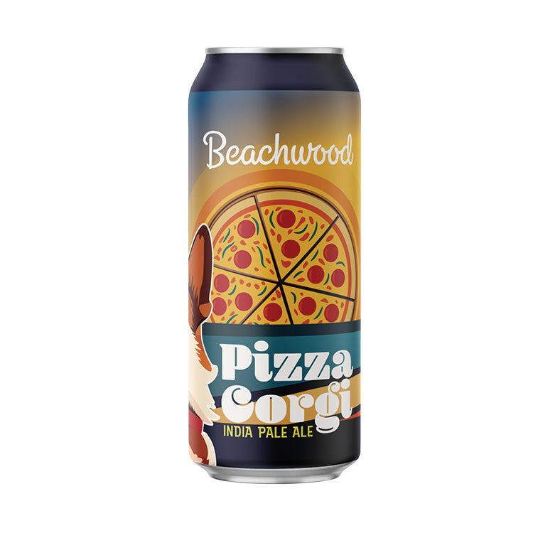 Pizza Corgi IPA 1/2 Case - 3 x 4pk 16oz cans