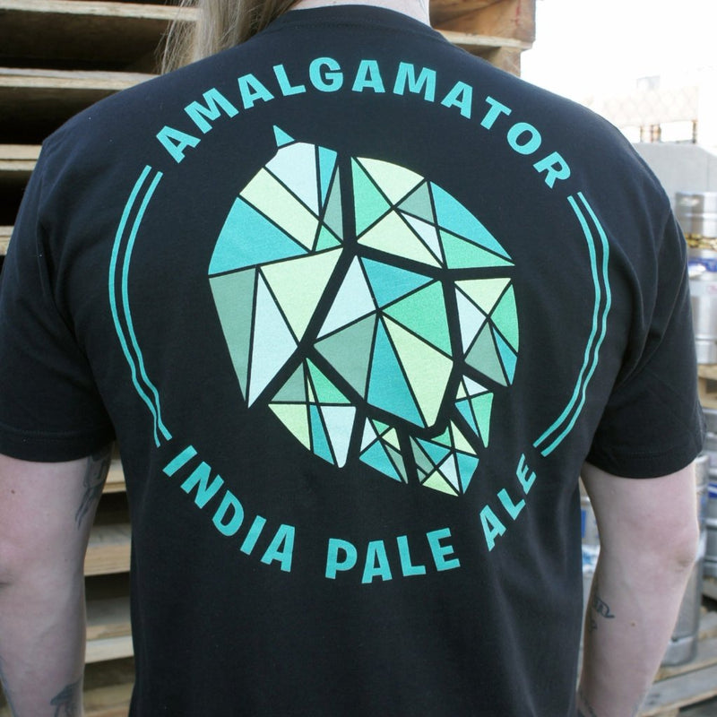 Unisex Amalgamator T-shirt with New Logo and Artwork